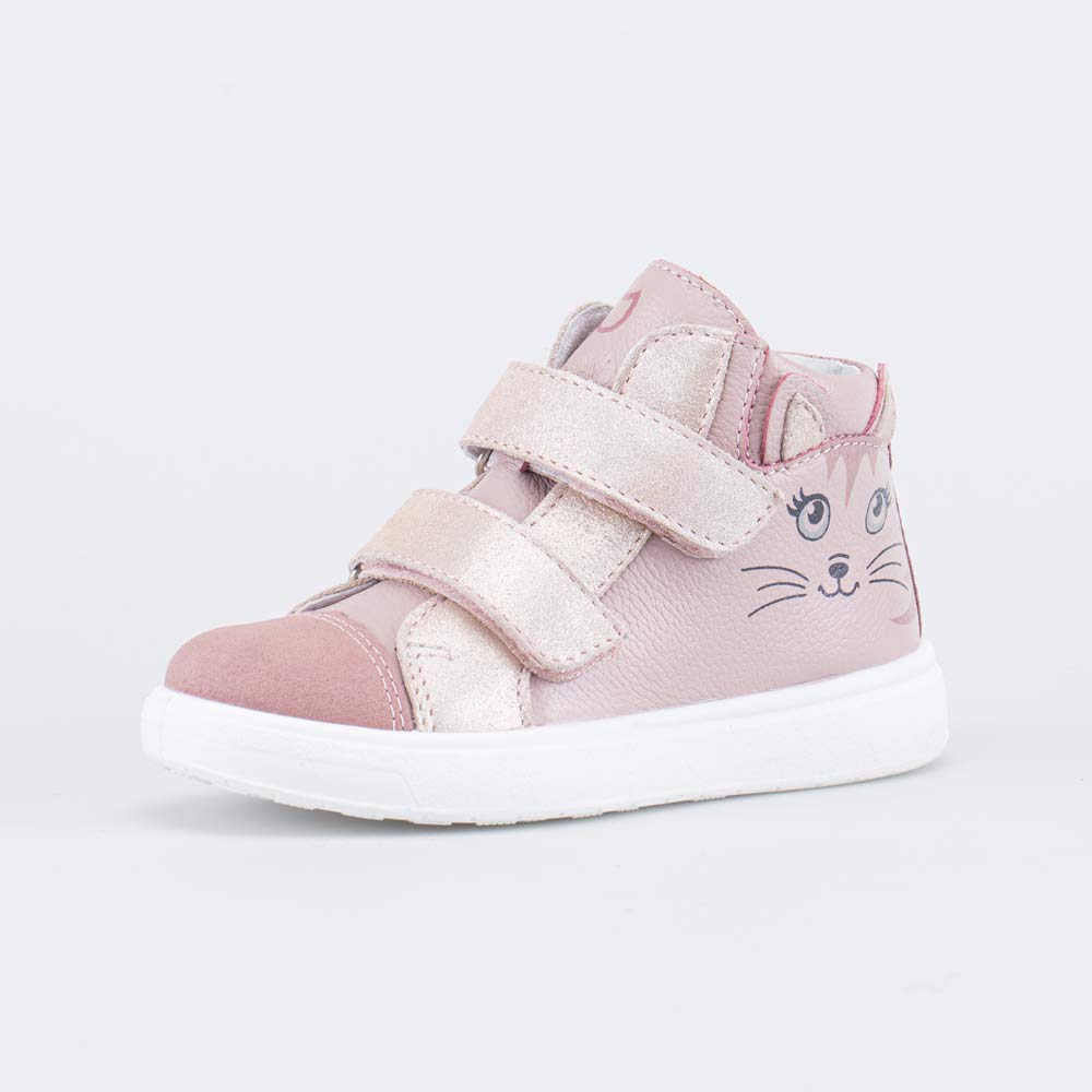 352382-23 Кожаные ботинки на липучках Котенок, все фото 1