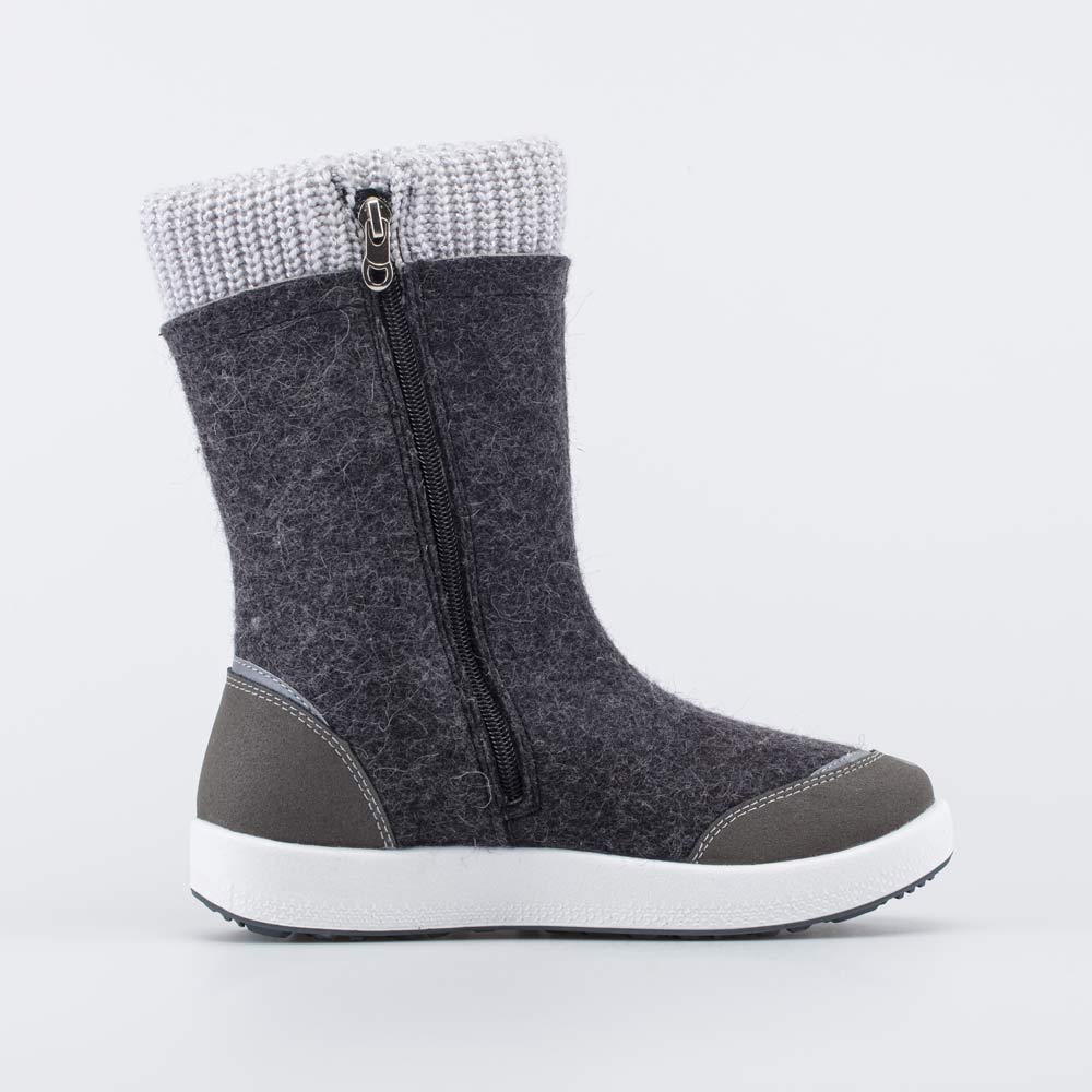 667058-41 Черные валенки для девочки Оленёнок, все фото 2