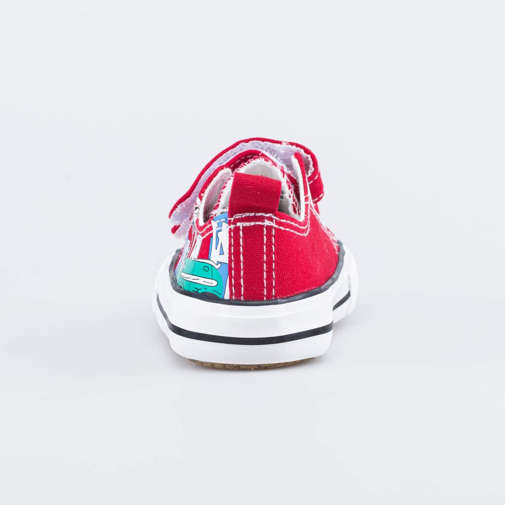 131180-11 Красные кеды из хлопка Город, все фото 5