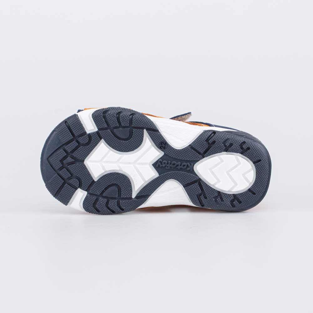 122203-22 Кожаные сандалии на липучках, все фото 3