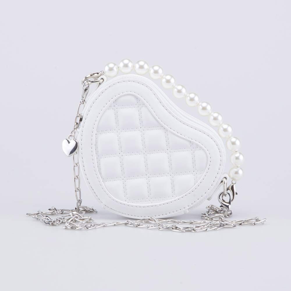 02802349-40 Сумка детская Сердце белый, все фото 1