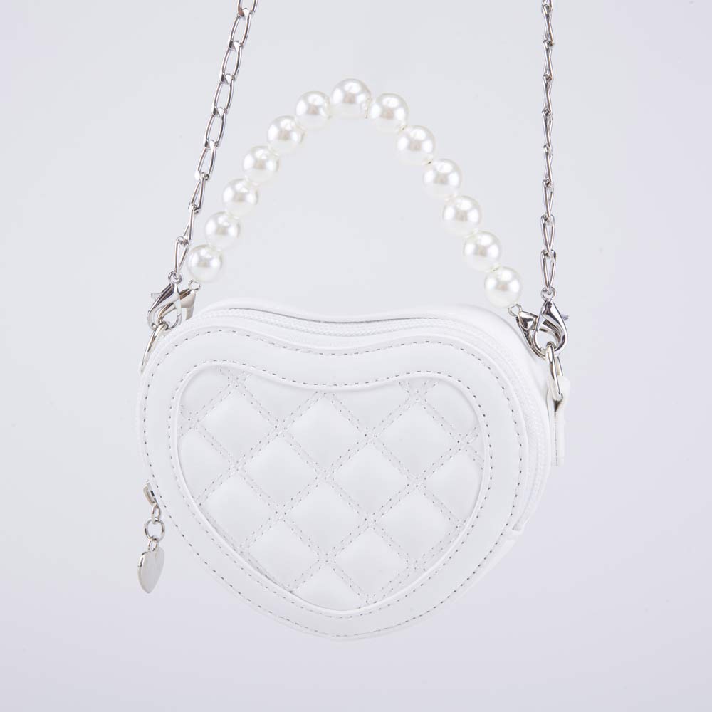 02802349-40 Сумка детская Сердце белый, все фото 5