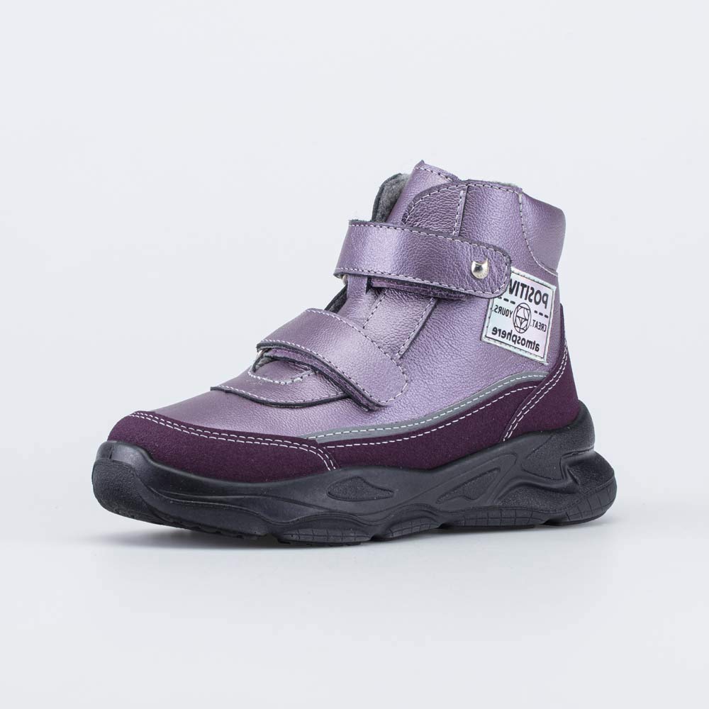 152373-32 Утепленные ботинки с липучками, все фото 1