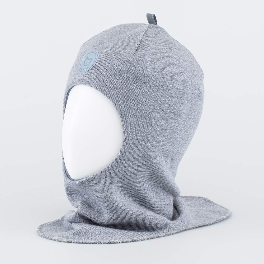 07711376-40 Зимняя шапка-шлем для мальчика серый , все фото 1