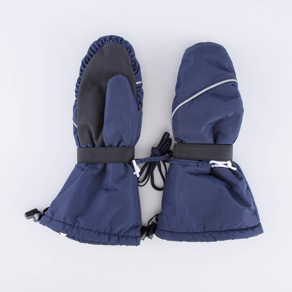 07721096-10 Варежки-краги утепленные темно-синий, все фото 1