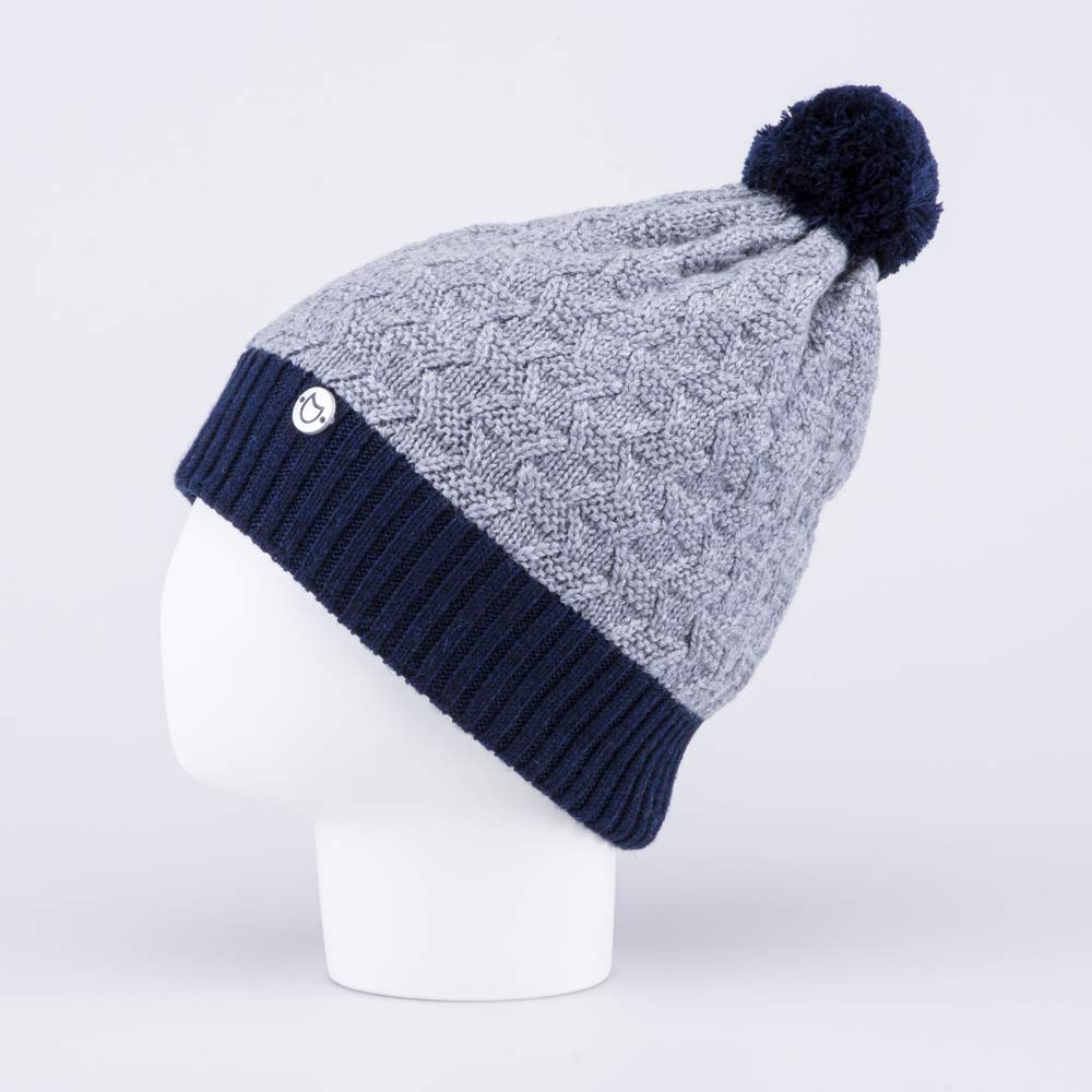 07711397-42 Серая зимняя шапка для мальчика, все фото 2