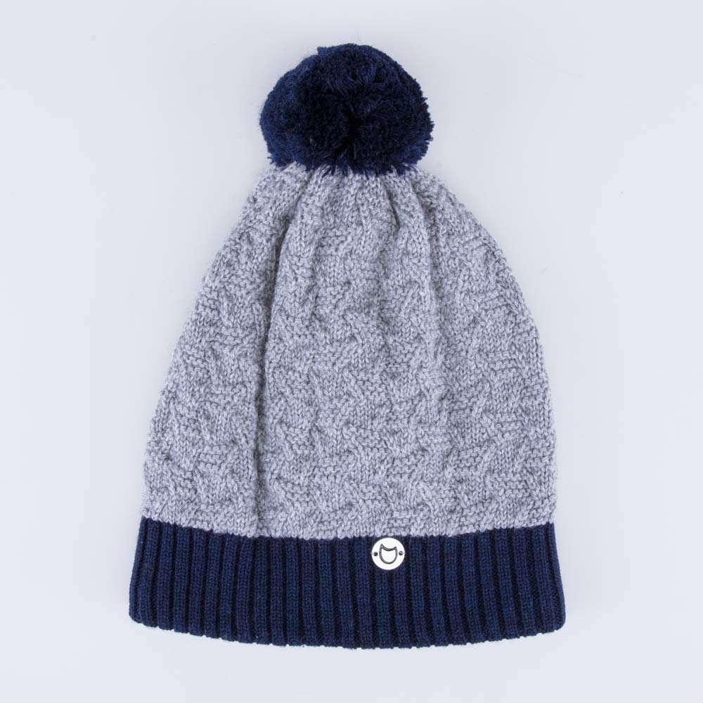 07711397-42 Серая зимняя шапка для мальчика, все фото 4