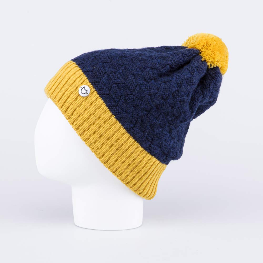 07711397-41 Синяя зимняя шапка для мальчика, все фото 2