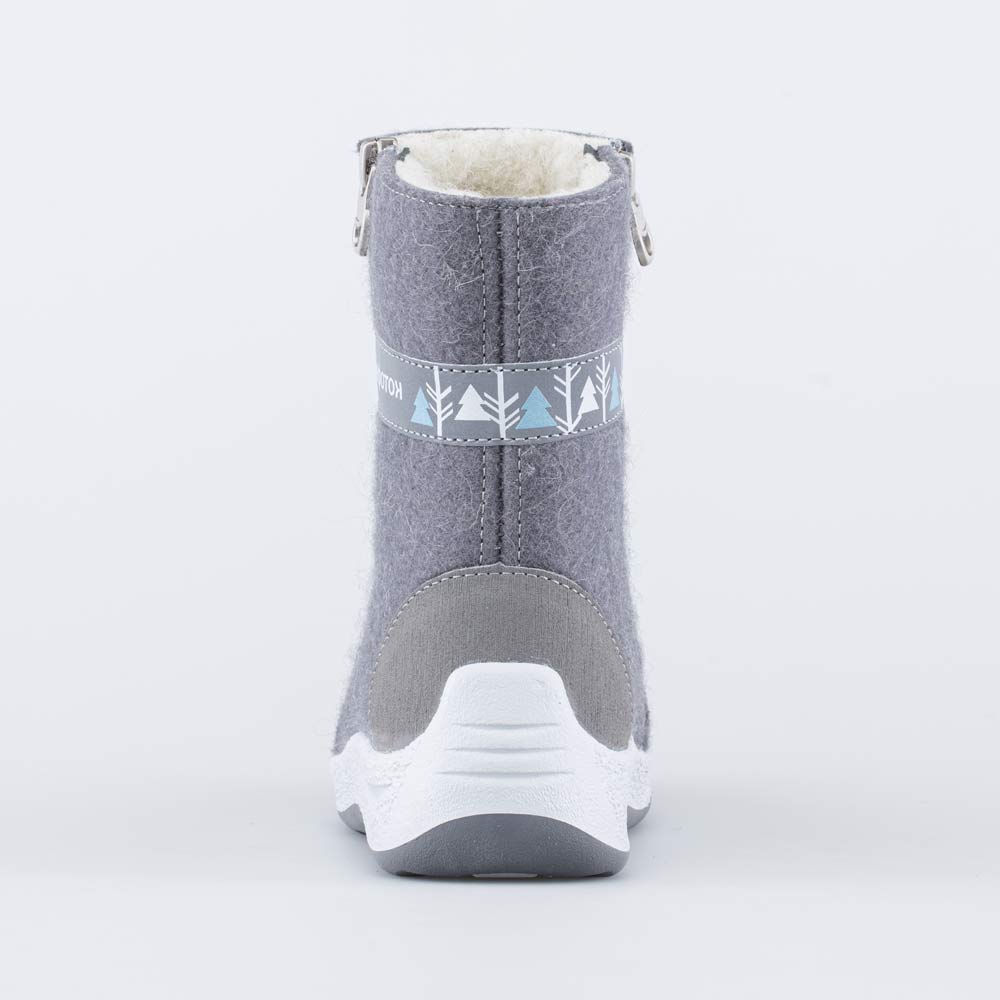 167059-41 Валенки детские Елочка серый, все фото 5