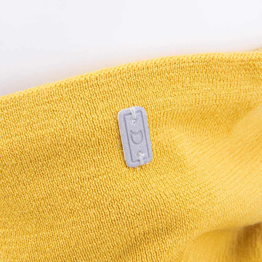 07712120-20 Шерстяной вязаный снуд горчичный, все фото 2