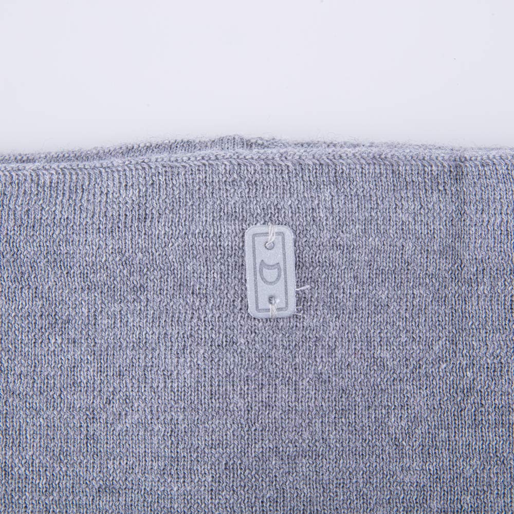 07712126-20 Шерстяной вязаный снуд серый, все фото 2