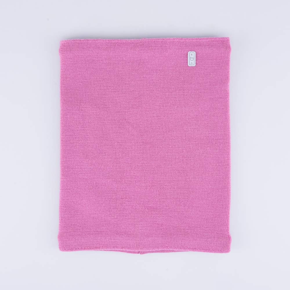 07812113-20 Шерстяной вязаный снуд розовый, все фото 2