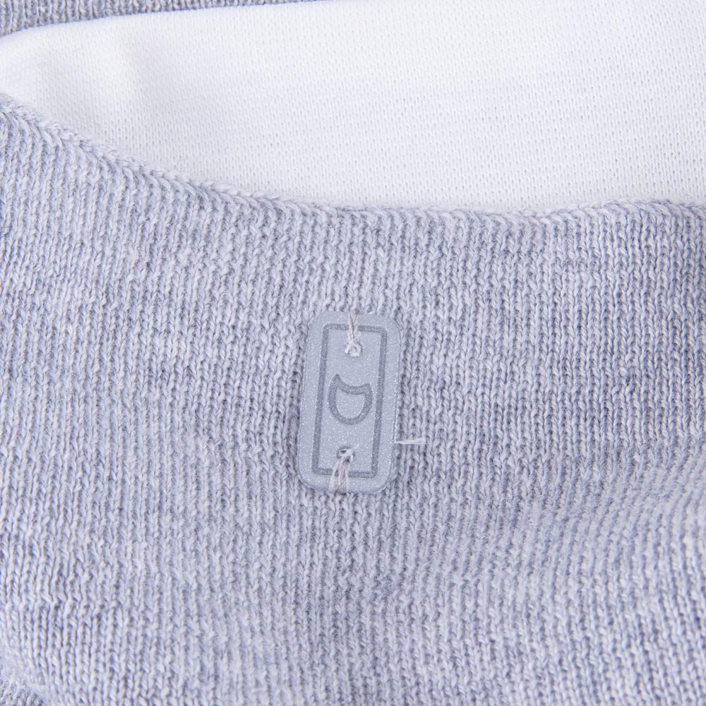 07812117-20 Шерстяной вязаный снуд светло-серый, все фото 3