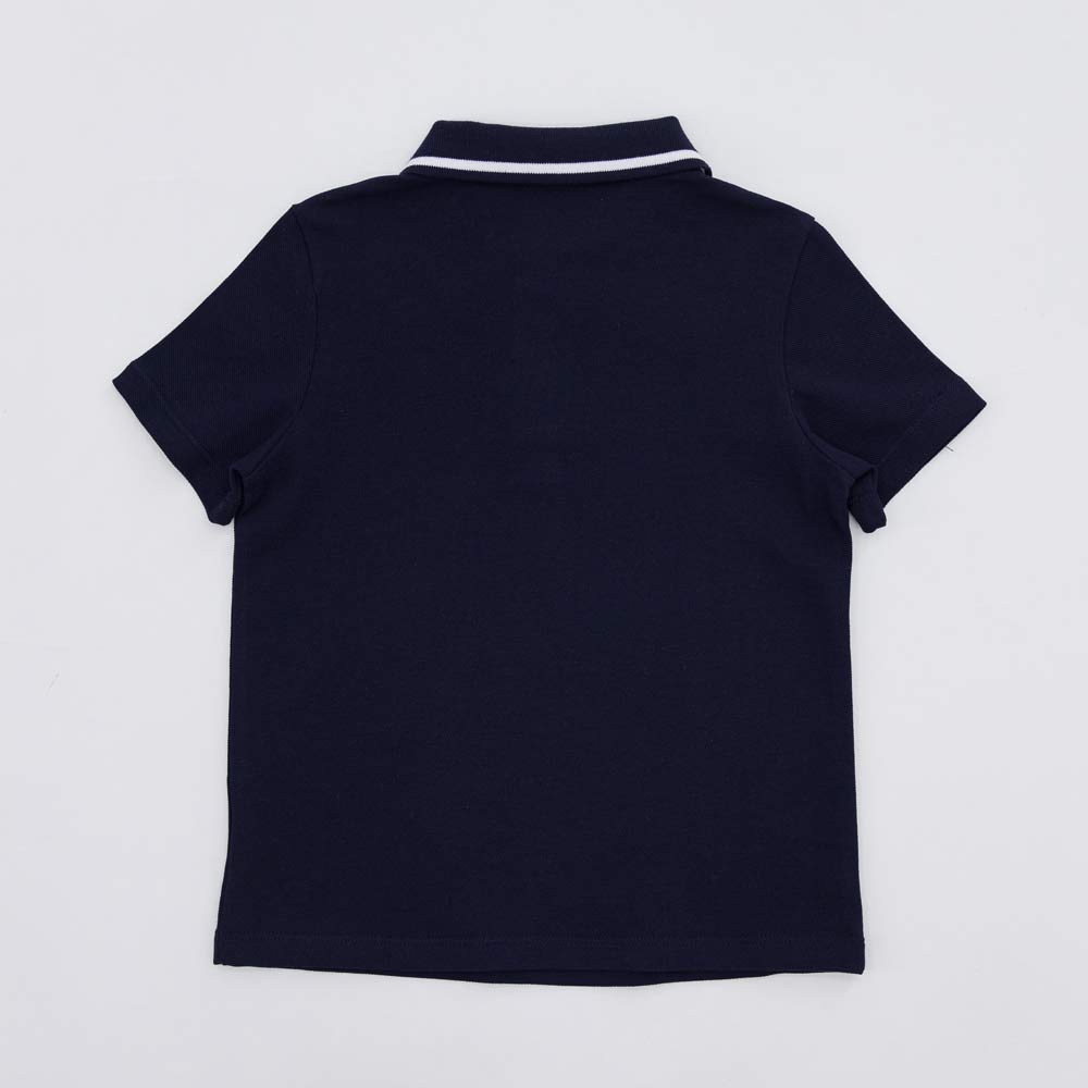 07701007-61 Футболка-поло с коротким рукавом темно-синий, все фото 2