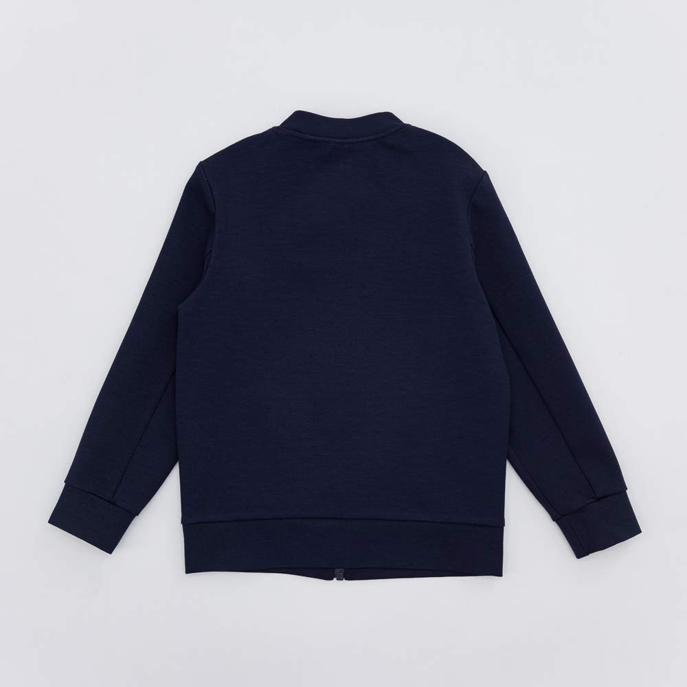 07708007-60 Бомбер для мальчика темно-синий, все фото 2