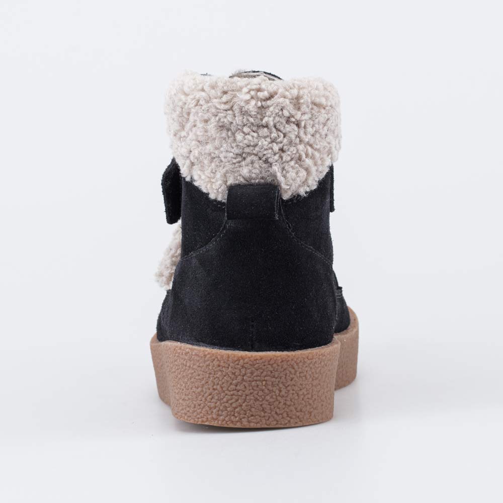 752283-52 Черные зимние ботинки для девочки , все фото 5