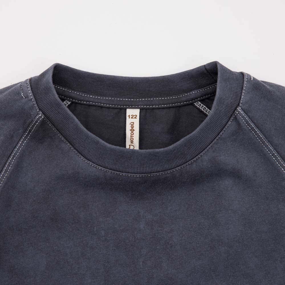 07702070-40 Лонгслив с эффектом варки для мальчика, все фото 3