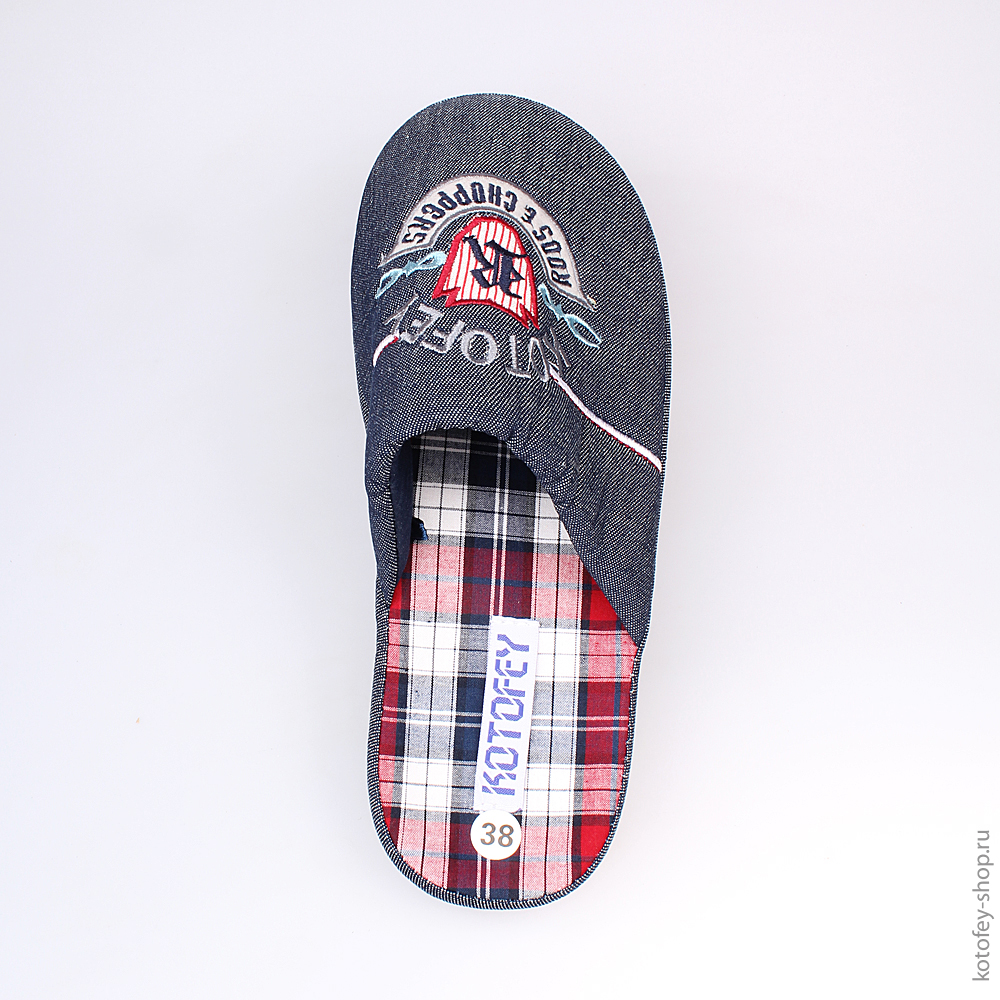 731010-11 Тапочки синие, все фото 4