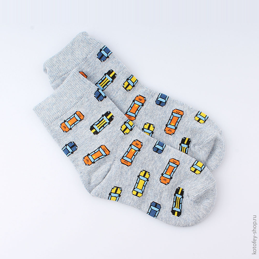 07742288-40 Носки хлопковые серые, все фото 1