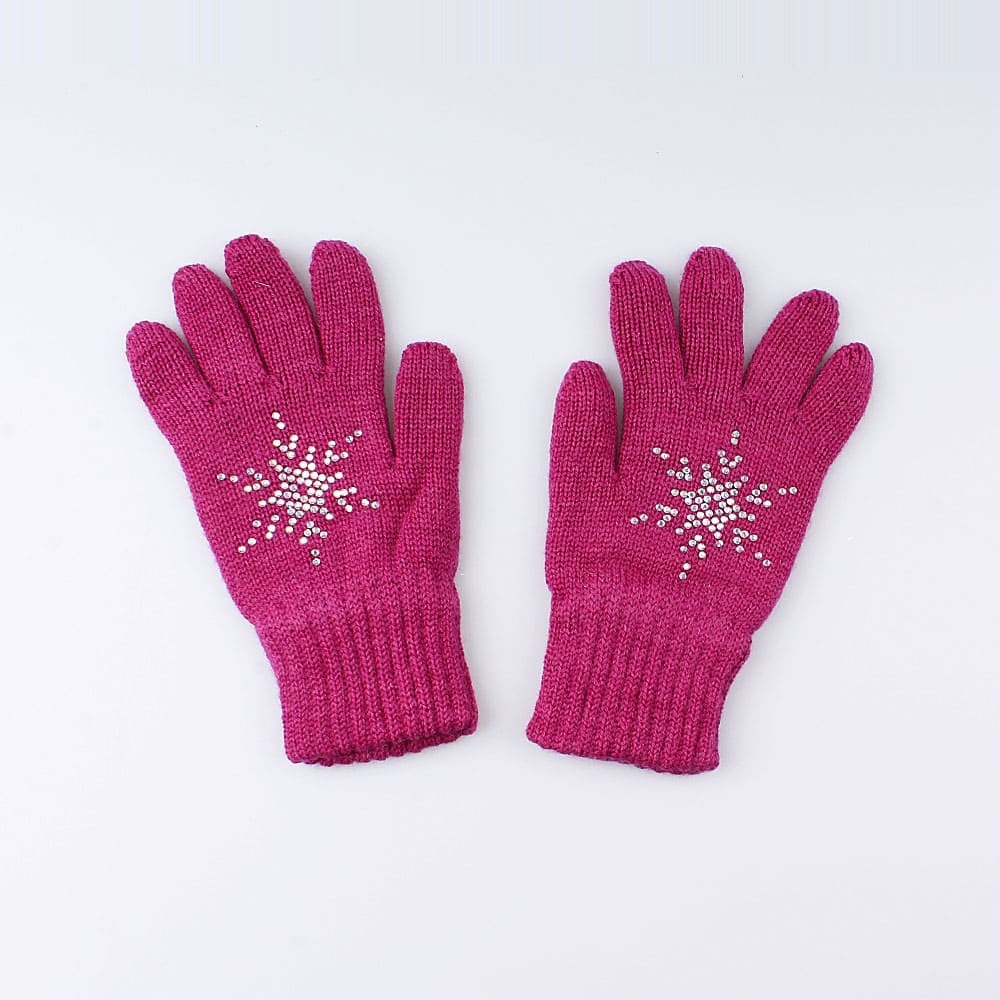 07022109-15 Перчатки двухслойные фуксия, все фото 2