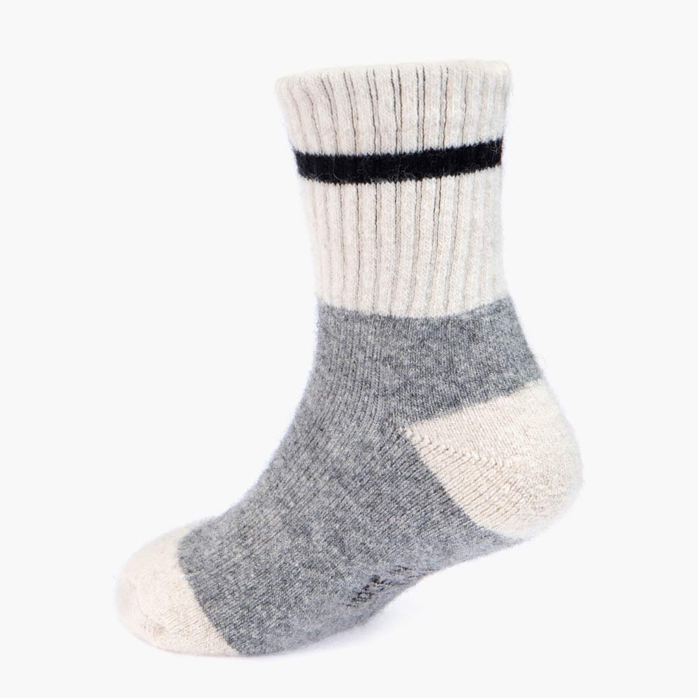 07742327-40 Термоноски с пухом яка серый, все фото 2