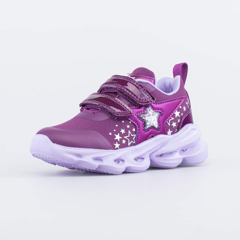 344403-72 Кроссовки из материала SoftShell с LED-подсветкой, все фото 1