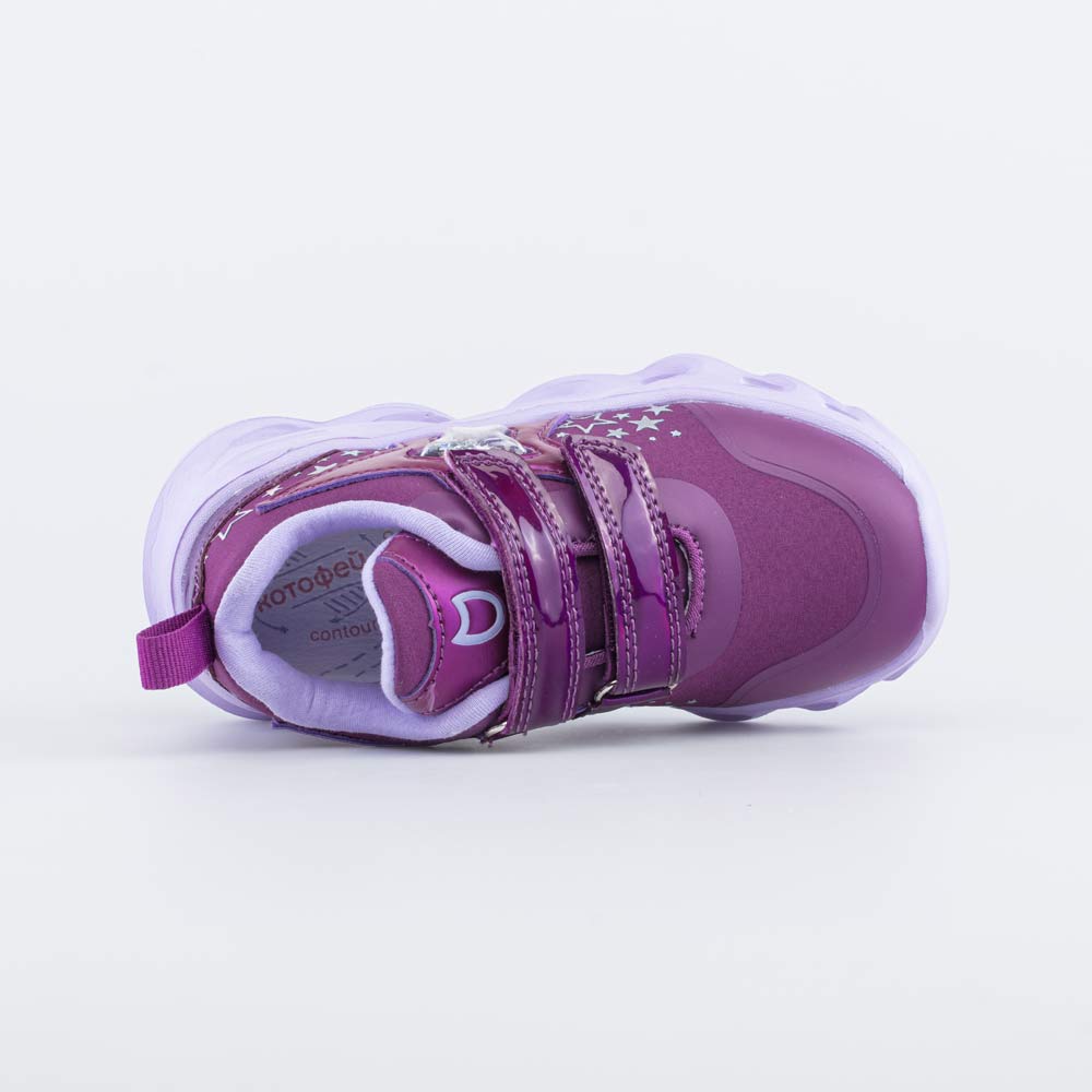 344403-72 Кроссовки из материала SoftShell с LED-подсветкой, все фото 4