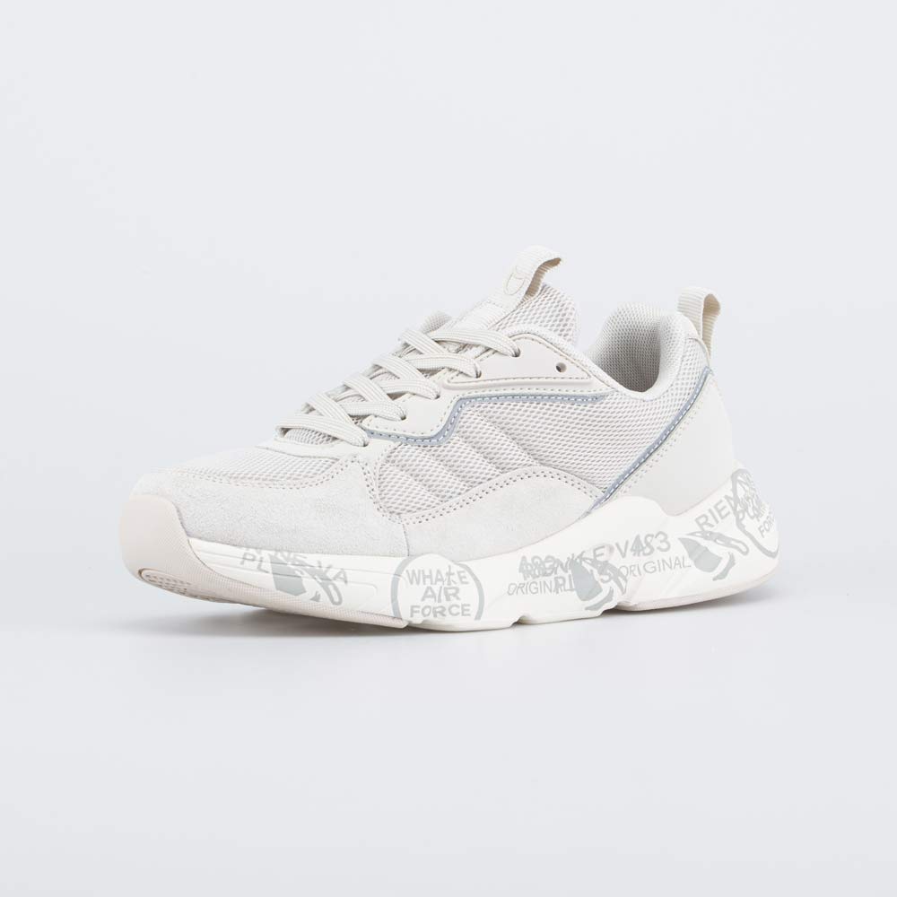 744227-71 Бежевые кроссовки , все фото 1