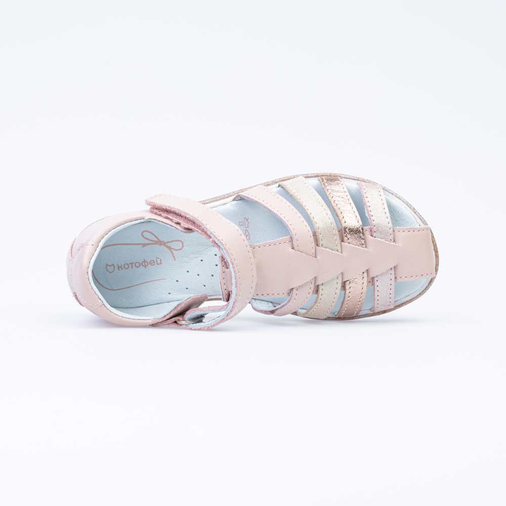 522150-22 Босоножки для девочки кожаные, все фото 4