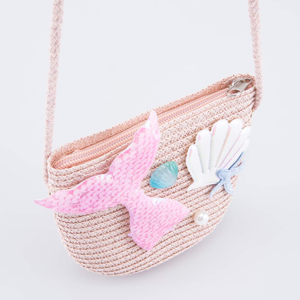 02802353-40 Сумка плетеная детская бежевый, все фото 5