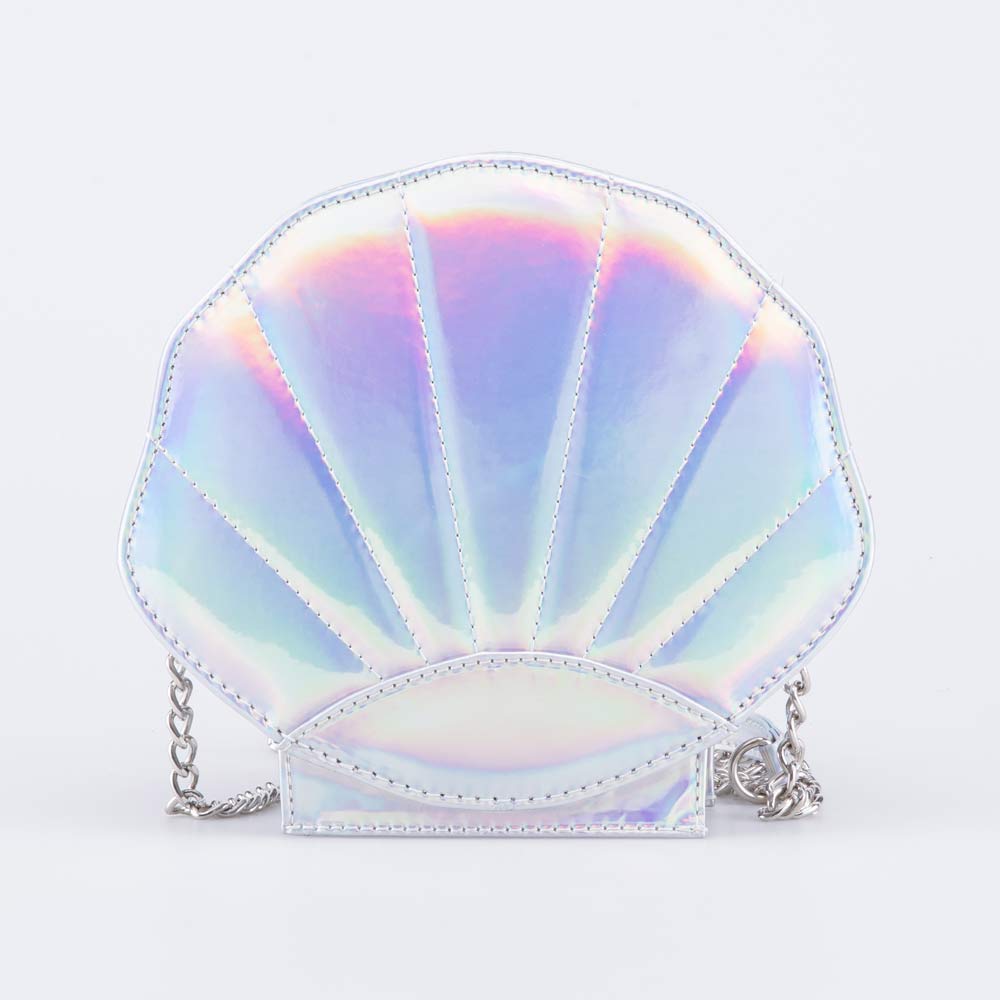 02802354-40 Сумка детская Ракушка серебристый, все фото 3