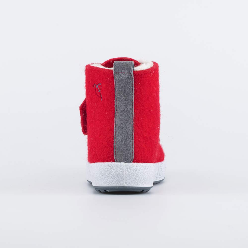 857002-49 Полуботинки на липучке красный, все фото 5