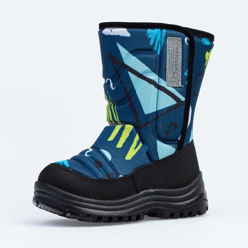 464050-46 Сапожки-дутики на липучке, все фото 1