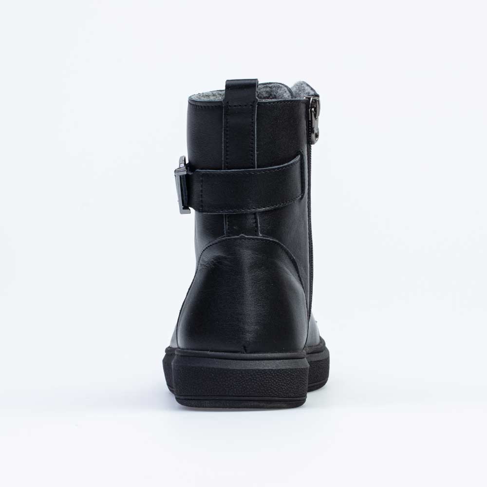 652165-31 Кожаные утепленные ботинки для девочки, все фото 5