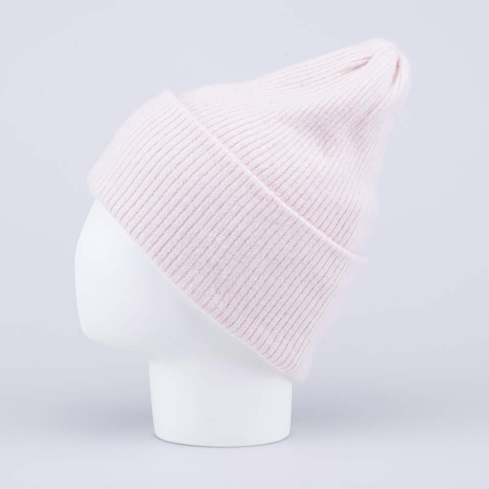 07811555-40 Шапка детская с отворотом светло-розовый, все фото 2