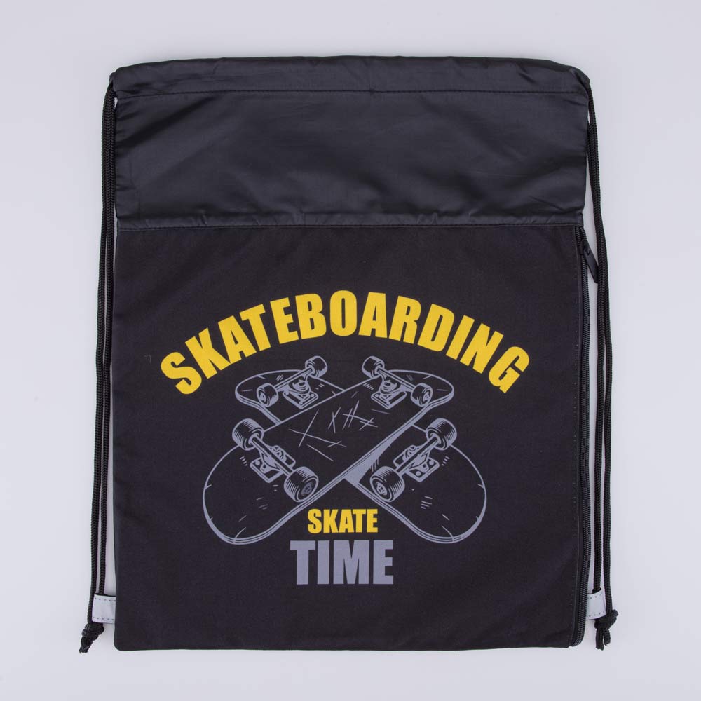 02708226-40 Мешок для обуви Скейт черный, все фото 1