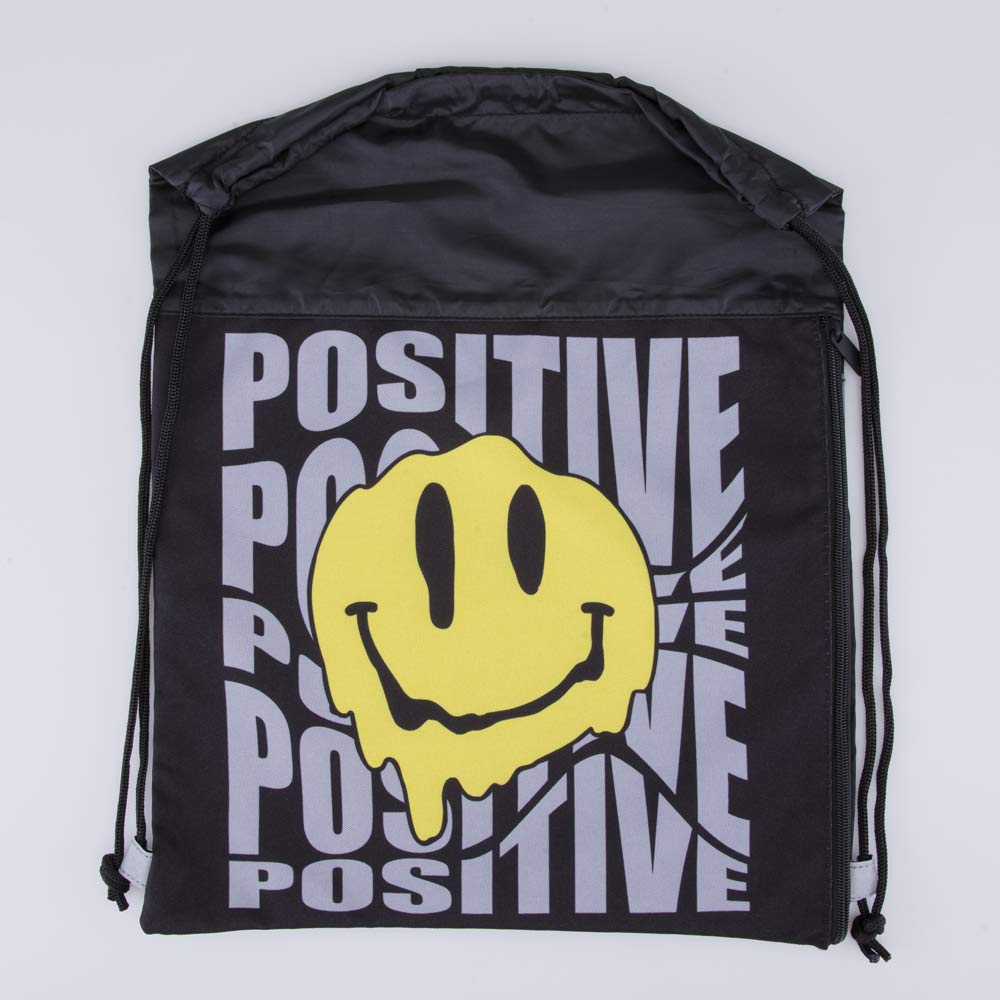 02708230-40 Мешок для обуви Смайл черно-желтый, все фото 1