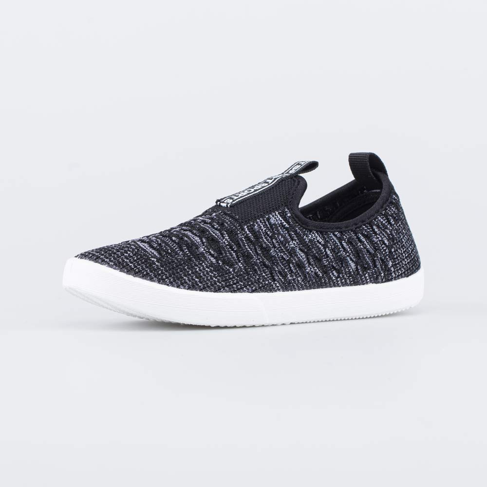 731146-11 Кеды из вязаного текстиля для мальчика черный, все фото 1