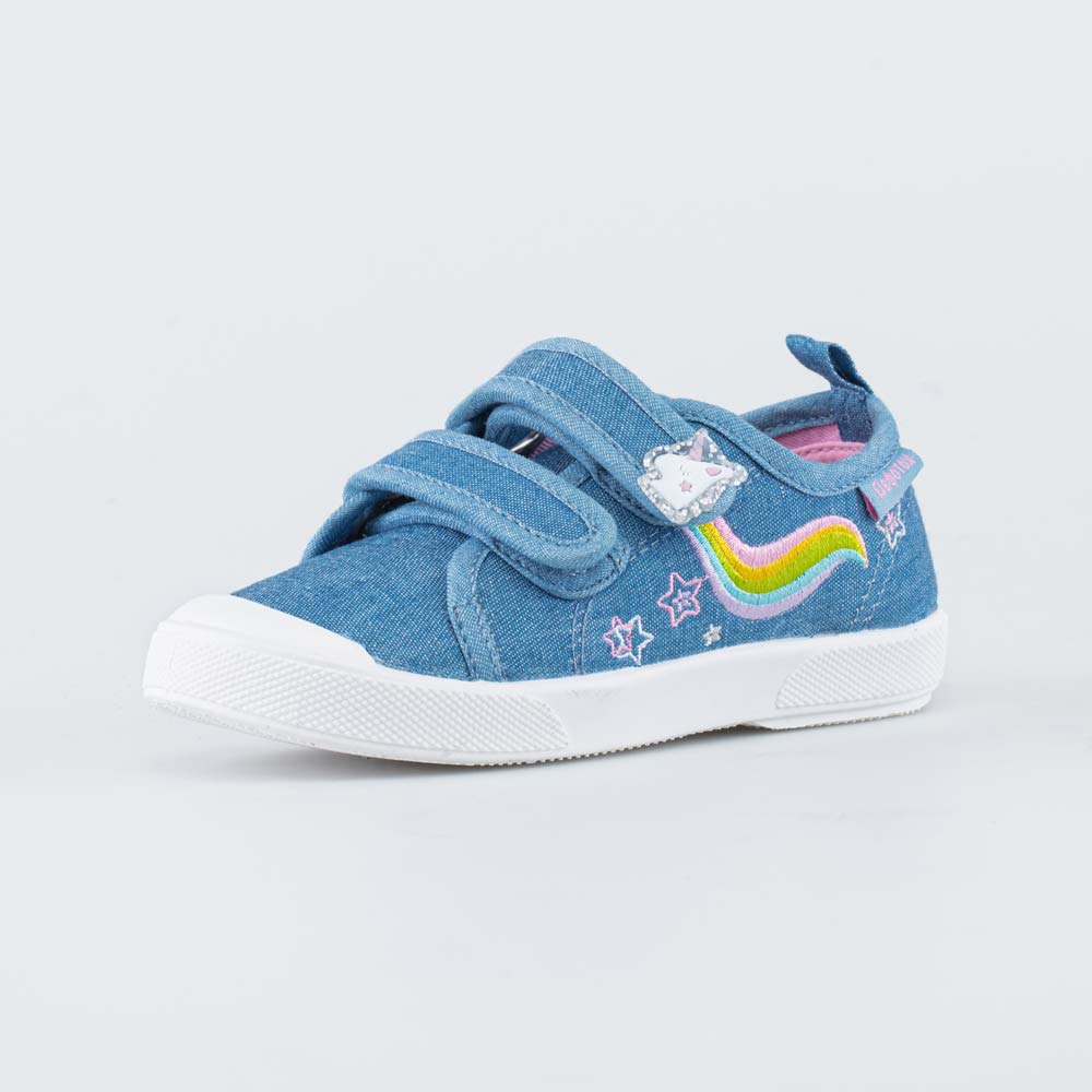 231219-11 Кеды на липучках Радужный единорог, все фото 1