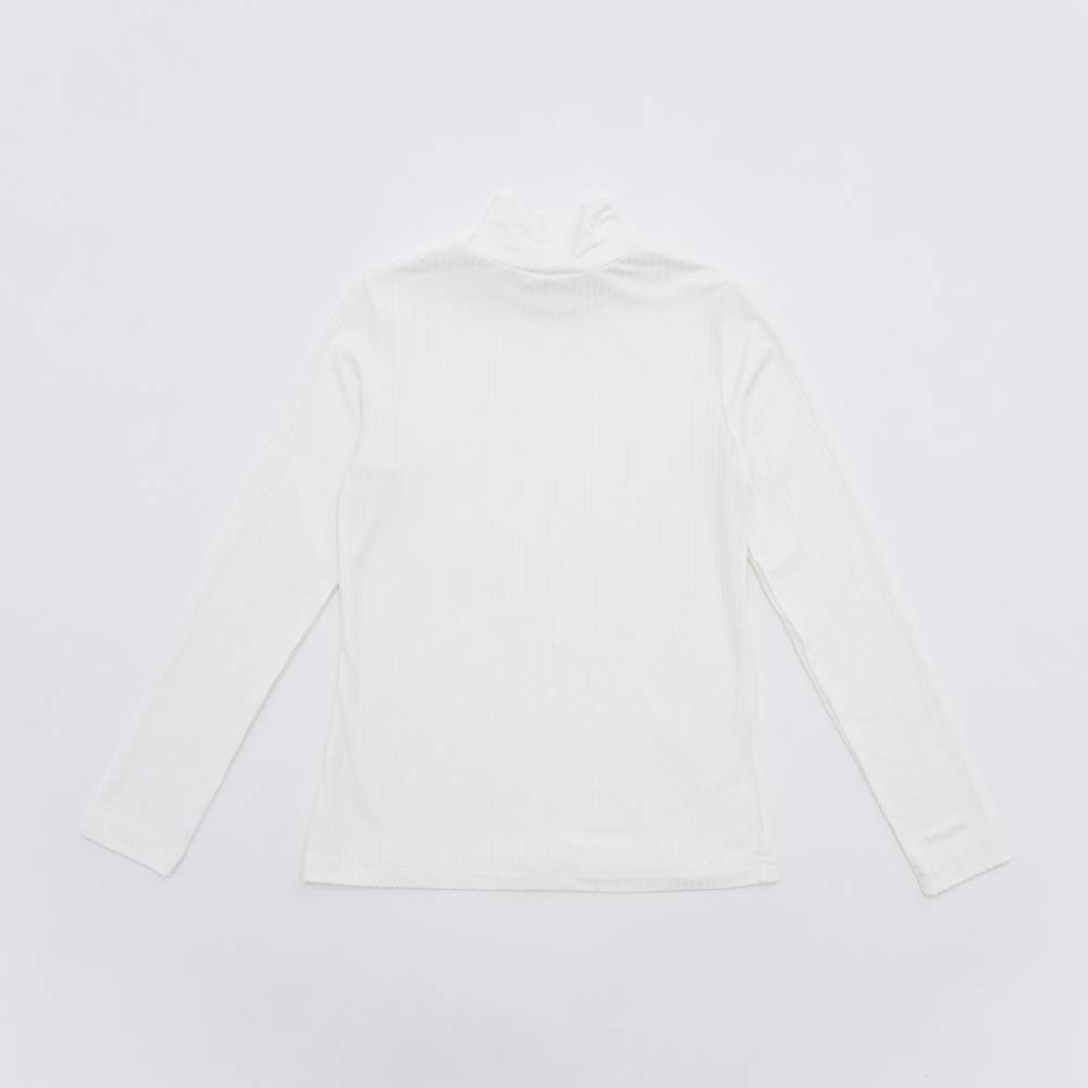 07860017-60 Водолазка-лапша для девочки светло-бежевый, все фото 2