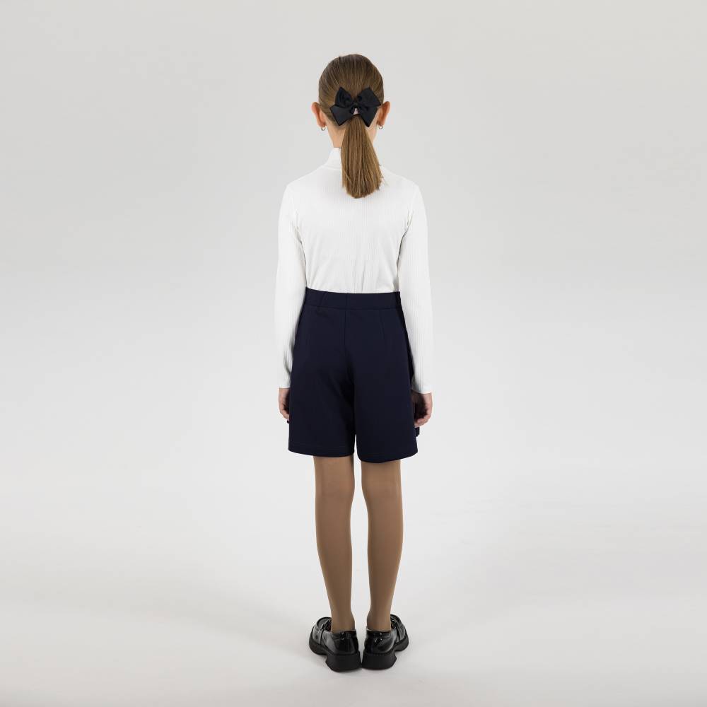 07860017-60 Водолазка-лапша для девочки светло-бежевый, все фото 6