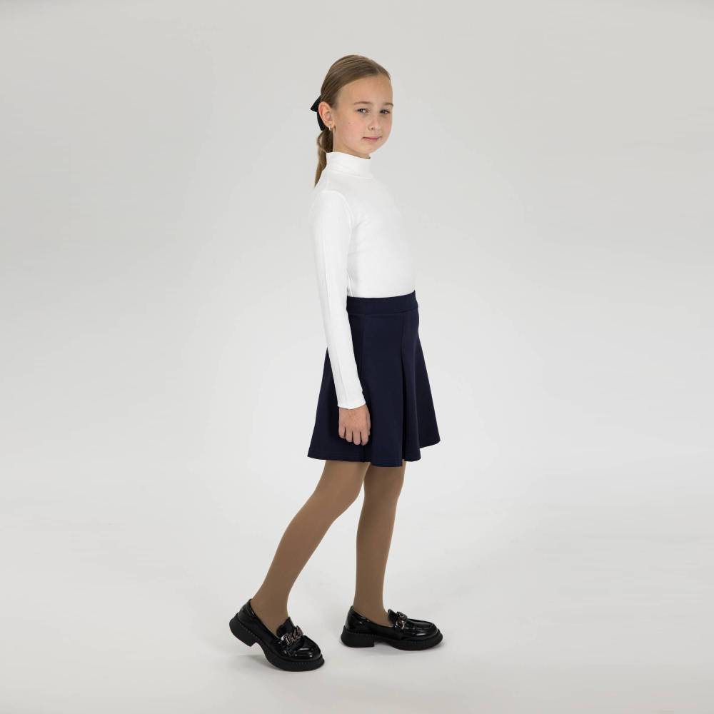 07866003-60 Темно-синяя юбка для девочки, все фото 4
