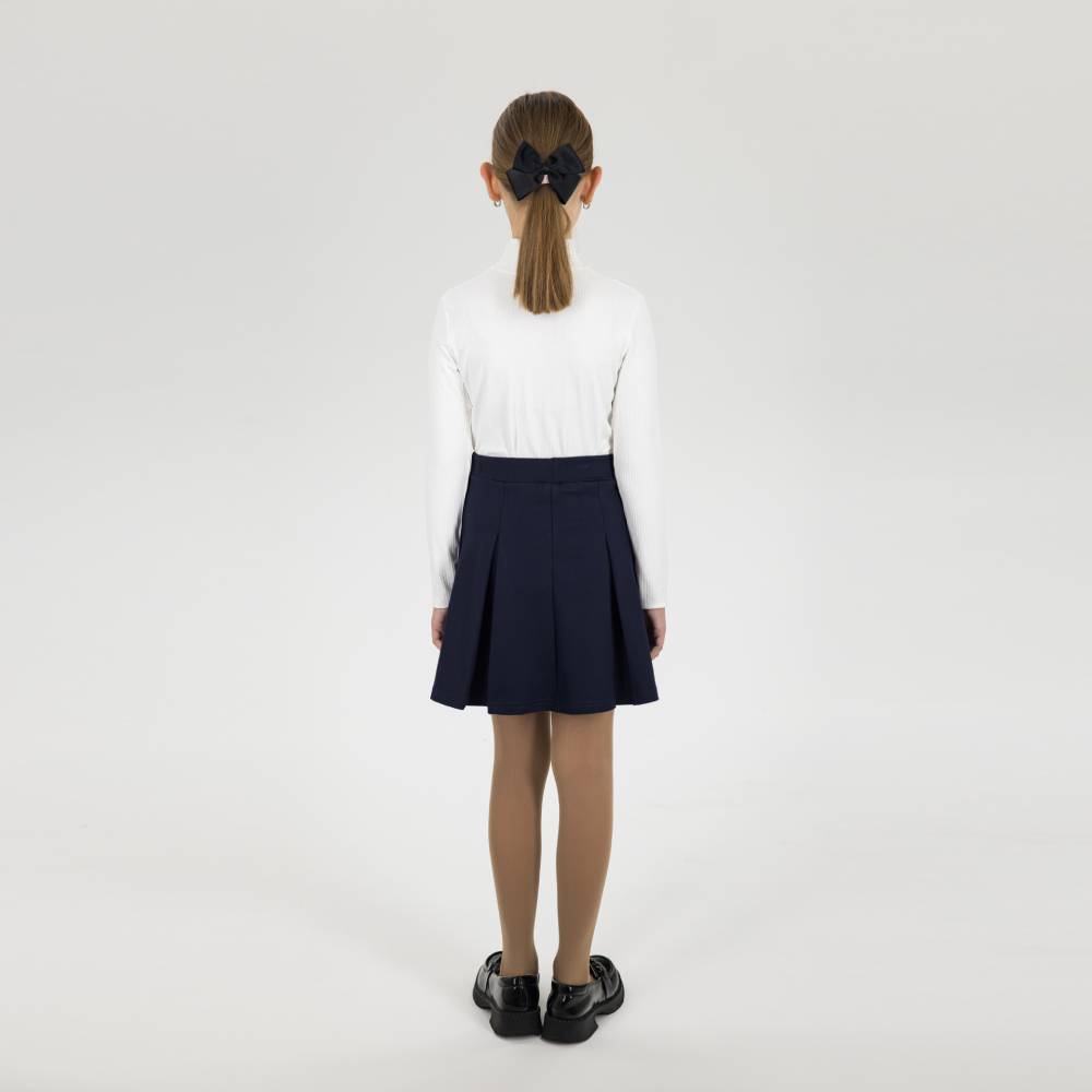 07866003-60 Темно-синяя юбка для девочки, все фото 5