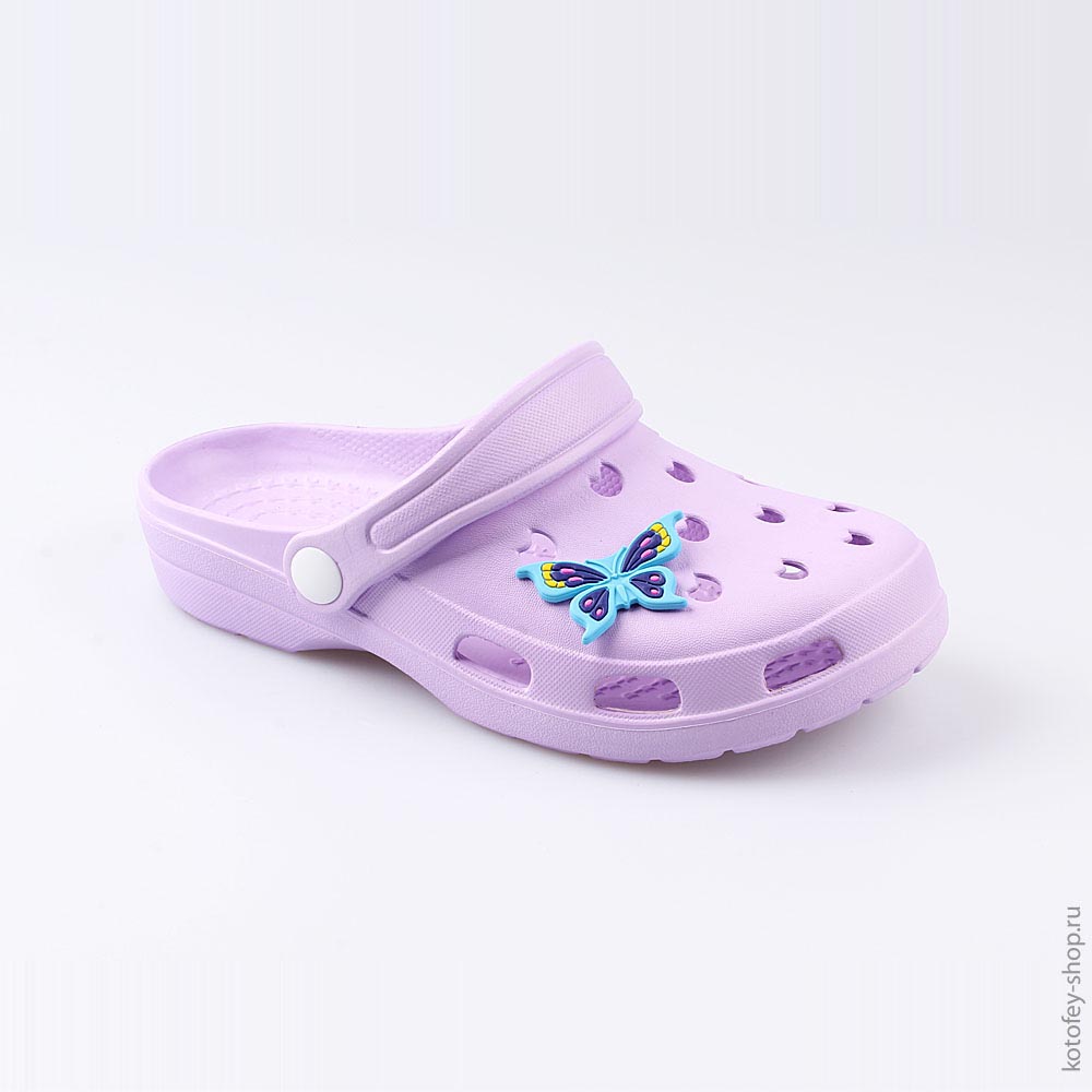 03014005-40 Украшение для обуви Бабочка голубая, все фото 2