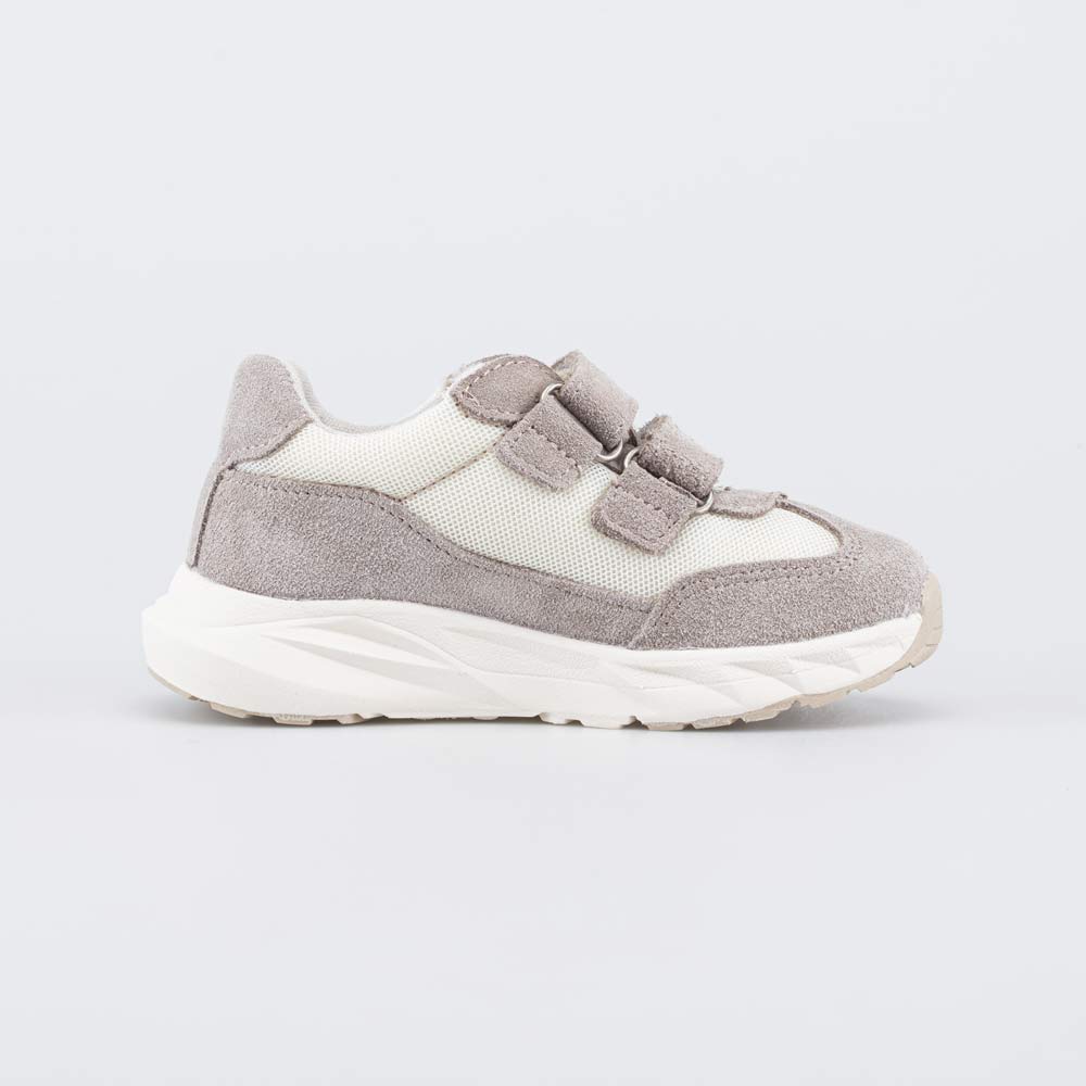 344546-13 Бежевые кроссовки на липучках Шторм, все фото 2