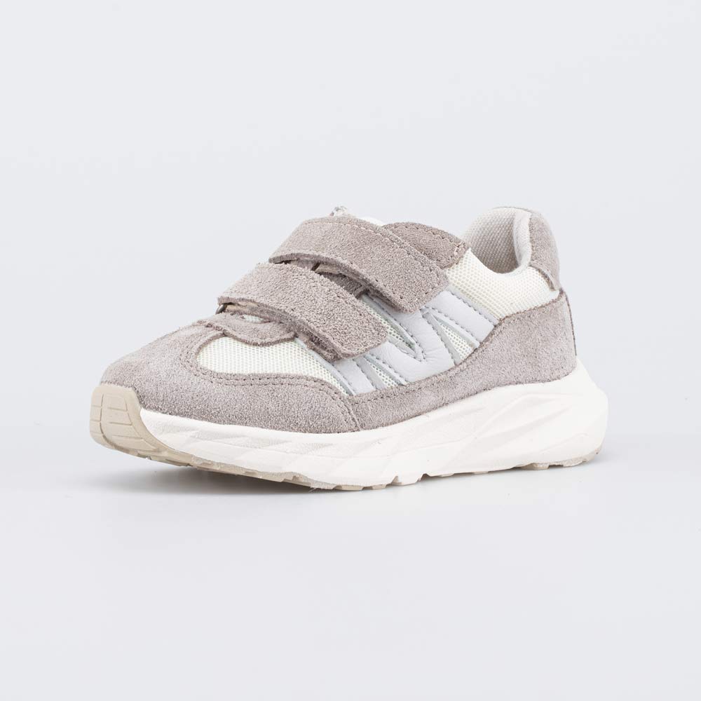 344546-13 Бежевые кроссовки на липучках Шторм, все фото 1