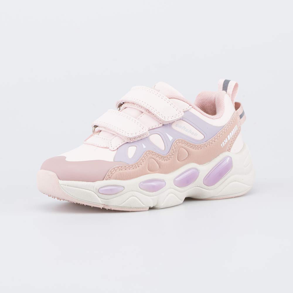 544236-11 Розовые кроссовки с LED и Softshell, все фото 1