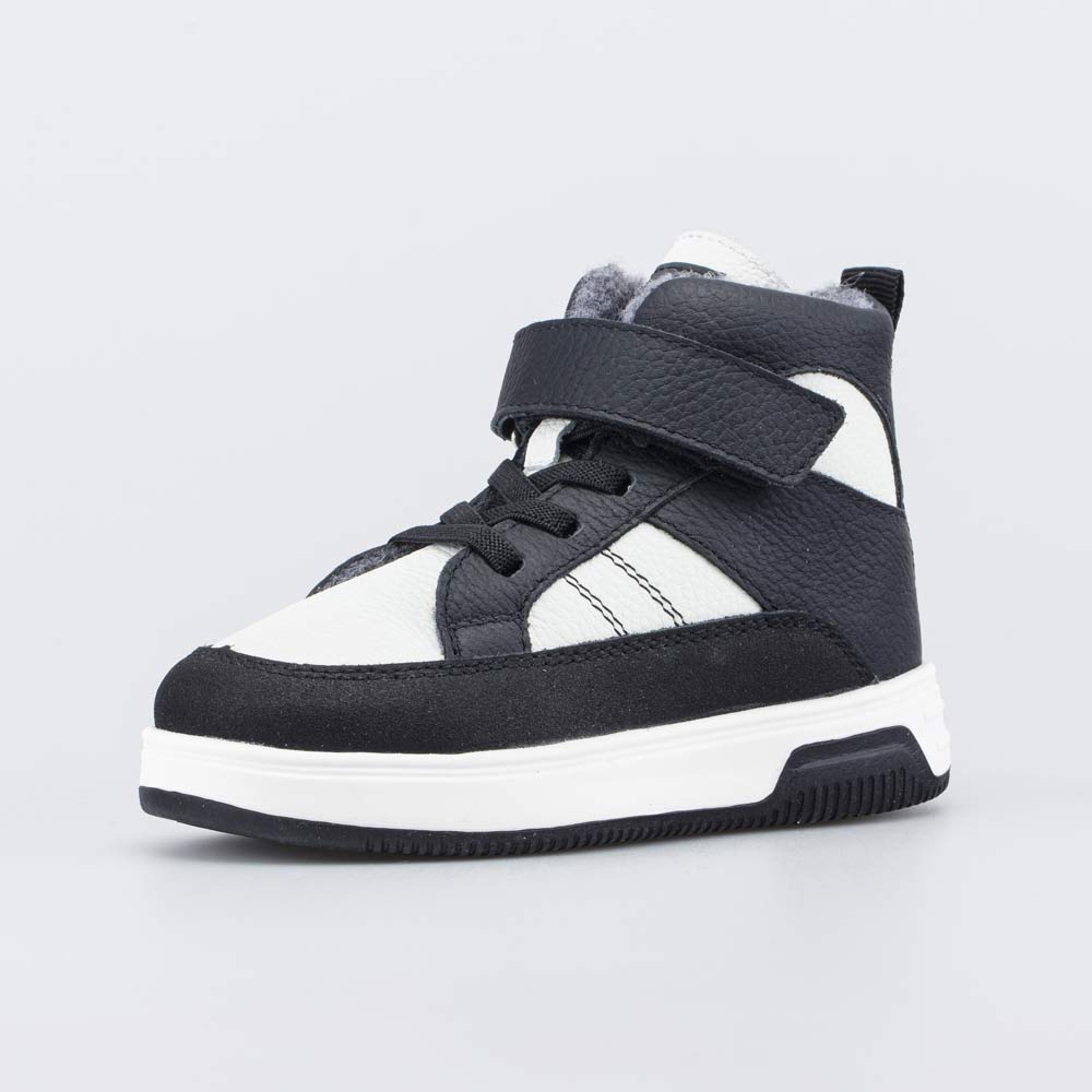 552357-32 Кожаные утепленные ботинки на осень/весну, все фото 1