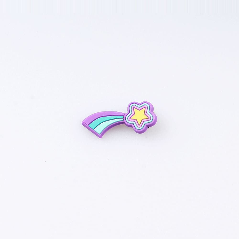 03014007-40 Украшение для обуви Сиреневая звезда, все фото 3