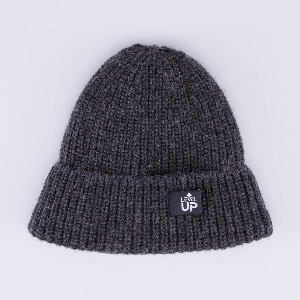07711988-40 Темно-серая шапка на зиму для мальчика, все фото 1